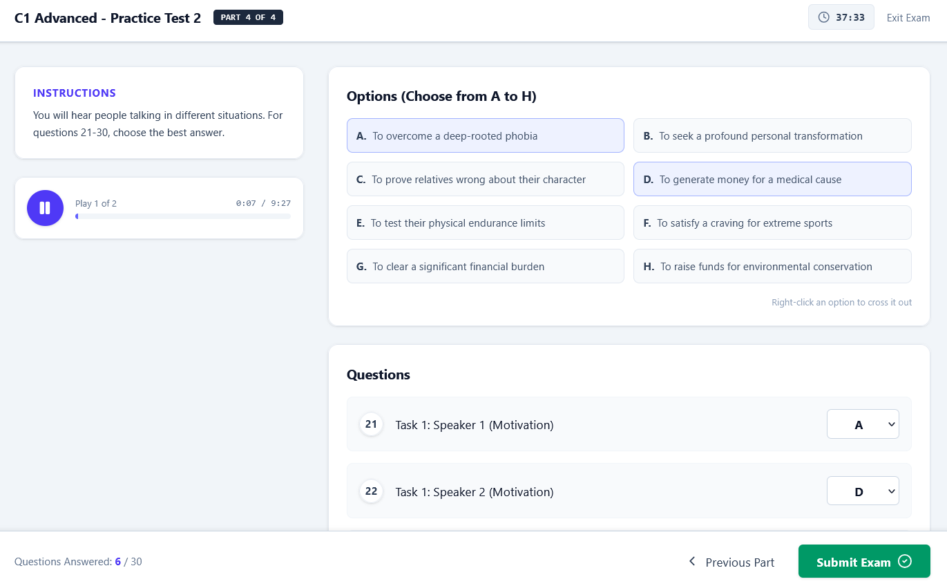 Listening — Upslang Platform