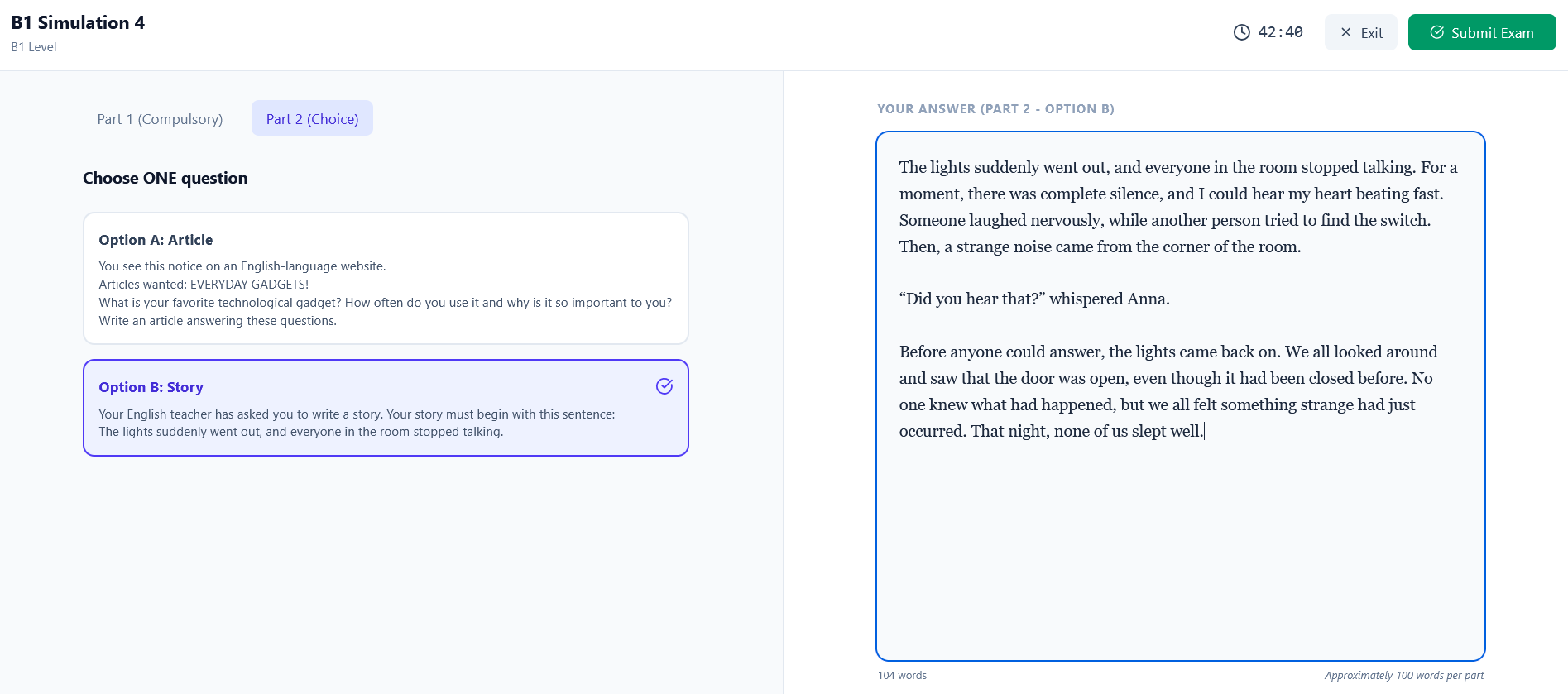 Writing — Upslang Platform